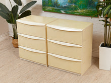 Load image into Gallery viewer, Modern Italian White Lacquered Chests or Nightstands
