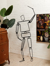 Load image into Gallery viewer, Postmodern Articulated Metal Figure
