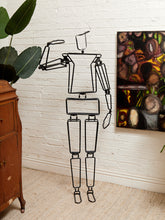 Load image into Gallery viewer, Postmodern Articulated Metal Figure
