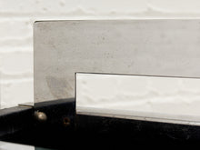 Load image into Gallery viewer, Chrome Leather 1970s Record Holder
