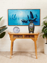 Load image into Gallery viewer, Vintage Chinese Desk Entry Table
