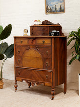Load image into Gallery viewer, Vintage Antique Georgian Highboy Dresser
