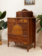Load image into Gallery viewer, Vintage Antique Georgian Highboy Dresser
