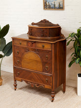 Load image into Gallery viewer, Vintage Antique Georgian Highboy Dresser
