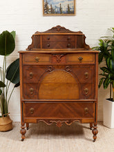 Load image into Gallery viewer, Vintage Antique Georgian Highboy Dresser
