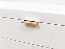 Load image into Gallery viewer, White Post Modern End Table Nightstand
