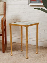 Load image into Gallery viewer, Gold Mirrored Side Table
