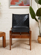 Load image into Gallery viewer, 70’s Style Chair in Black
