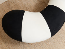 Load image into Gallery viewer, Black and White Centipede Post Modern Bench
