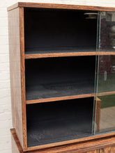 Load image into Gallery viewer, Faux Rosewood 1970’s Hutch
