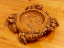 Load image into Gallery viewer, Vintage Crab Wood Bowl
