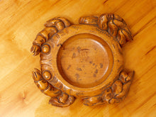 Load image into Gallery viewer, Vintage Crab Wood Bowl
