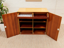 Load image into Gallery viewer, 1970’s Flame Maple Cabinet

