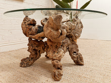 Load image into Gallery viewer, Burlwood Round Coffee Table
