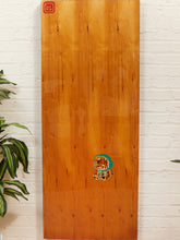 Load image into Gallery viewer, Lacquered Vintage Wood Art Piece with Tiger
