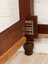 Load image into Gallery viewer, Cherry Wood Four Poster Bed - Vintage Late 20th Century
