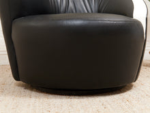 Load image into Gallery viewer, Nautilus Vintage Black and White Post Modern Chair
