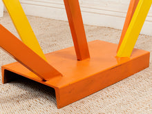 Load image into Gallery viewer, Orange and Yellow Art Wall Sculpture
