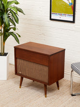 Load image into Gallery viewer, Vintage Mid-Century Record Console Cabinet
