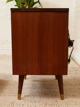 Load image into Gallery viewer, Vintage Mid-Century Record Console Cabinet
