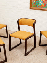 Load image into Gallery viewer, Camerich Dining Chairs in Mustard Tweed
