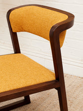 Load image into Gallery viewer, Camerich Dining Chairs in Mustard Tweed
