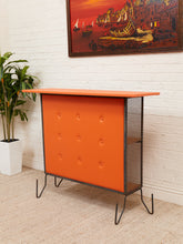 Load image into Gallery viewer, Orange Mid Century Bar Set 4 pieces
