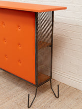 Load image into Gallery viewer, Orange Mid Century Bar Set 4 pieces
