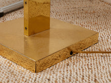 Load image into Gallery viewer, Vintage Geurge Kovacs Brass Glass and Lucite Floor Lamp
