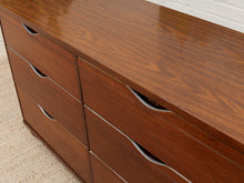 Load image into Gallery viewer, Six Drawer Mid Century Dresser by Basset
