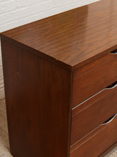 Load image into Gallery viewer, Six Drawer Mid Century Dresser by Basset
