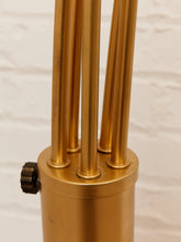 Load image into Gallery viewer, Five Headed Brass Vintage Floor Lamp
