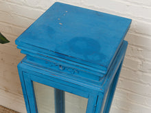 Load image into Gallery viewer, Blue French Vintage Pedestal
