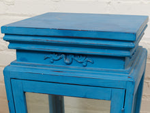 Load image into Gallery viewer, Blue French Vintage Pedestal
