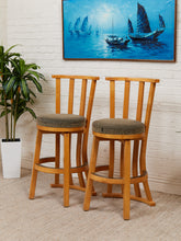 Load image into Gallery viewer, Wood Bar Stool
