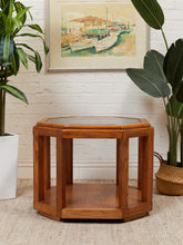 Load image into Gallery viewer, Smoked Glass End Table
