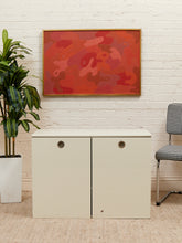 Load image into Gallery viewer, White Post Modern 2 Drawer End Table
