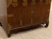Load image into Gallery viewer, Korean Brass-Mounted Hardwood Bandaji Chest
