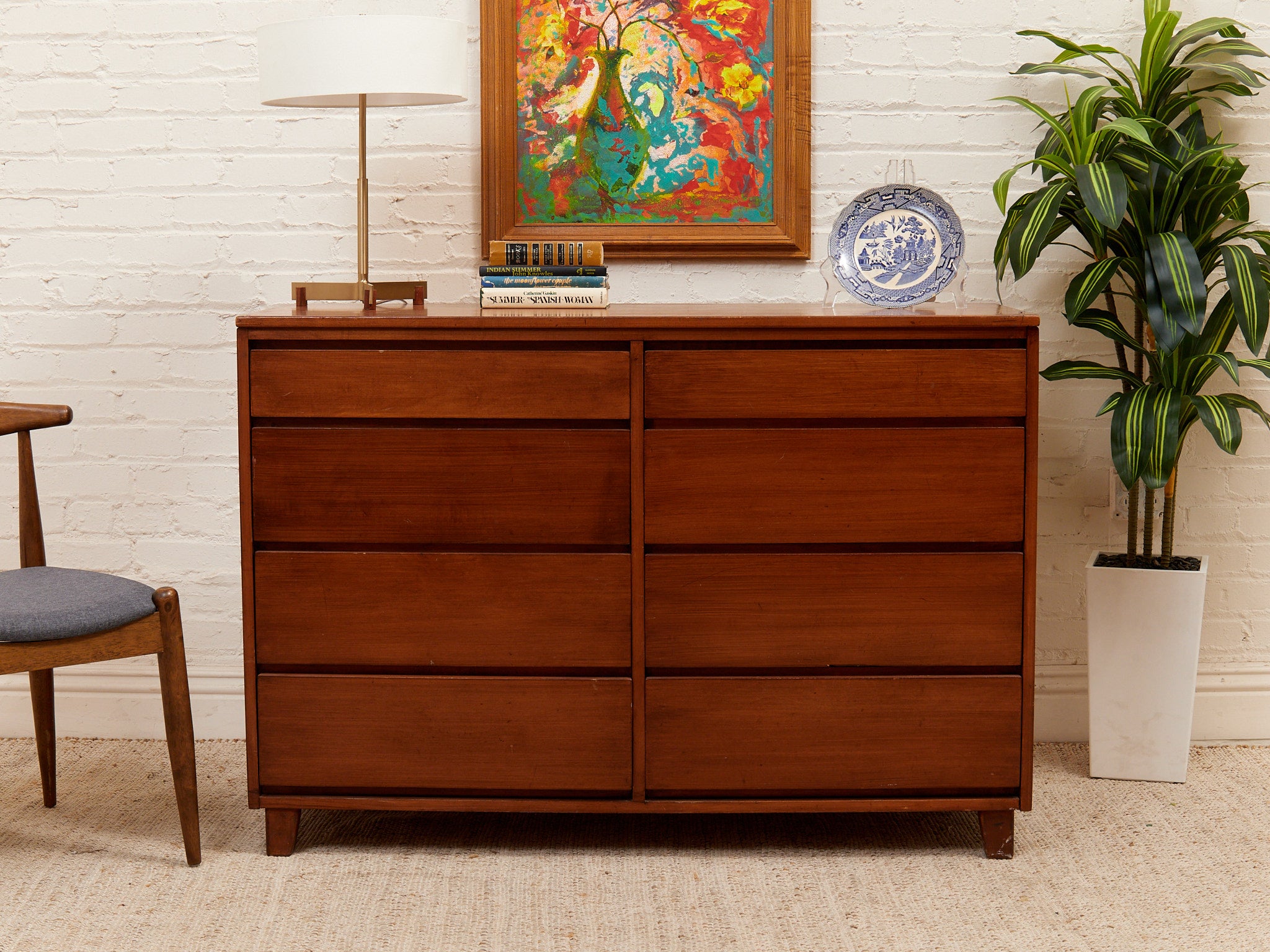 8 Drawer 1950's Dresser – Sunbeam Vintage 8 Drawer 1950's Dresser – Sunbeam Vintage