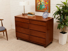 Load image into Gallery viewer, 8 Drawer 1950’s Dresser
