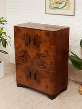 Load image into Gallery viewer, Art Deco Highboy by Empire Furniture Rockford, Illinois
