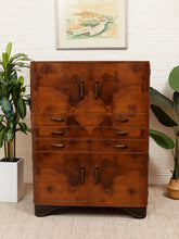 Load image into Gallery viewer, Art Deco Highboy by Empire Furniture Rockford, Illinois
