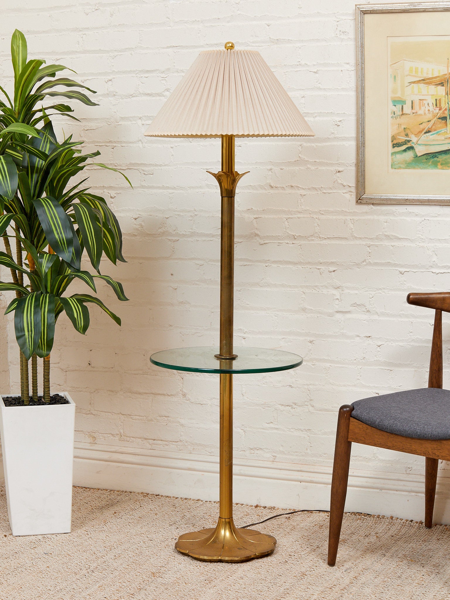 Vintage Laurel Brass Table Lamp – Sunbeam Vintage