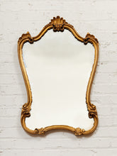 Load image into Gallery viewer, Gold Ornate Vintage Mirror
