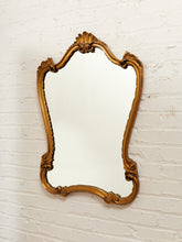 Load image into Gallery viewer, Gold Ornate Vintage Mirror
