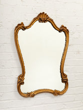 Load image into Gallery viewer, Gold Ornate Vintage Mirror
