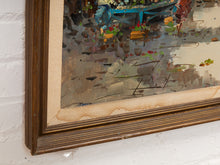 Load image into Gallery viewer, Coastal Regatta Seascape Painting with Sailboats
