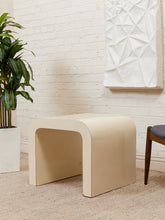 Load image into Gallery viewer, Italian 70’s Waterfall Vintage End Table
