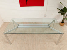 Load image into Gallery viewer, Seccose Mario Hasuike Italian Glass Dining Table with 6 chairs

