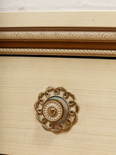 Load image into Gallery viewer, Double Drawer Flower Drawer Pull Table
